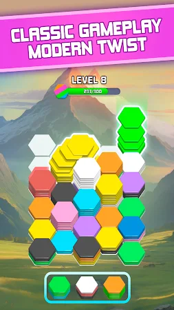 Game screenshot Hexa Tris: ワールドツアーパズル mod apk