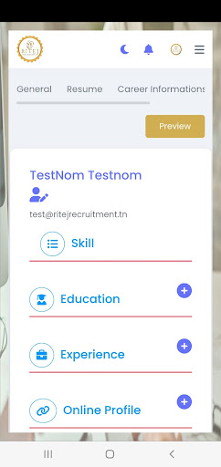 RitejRecruitment Screen 2