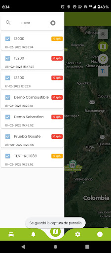 Exacto GPS Screen 2