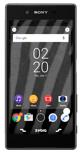 Zebra for Xperia™ Screen 3
