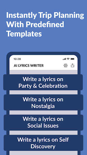 AI Lyrics Writer - Generator Screenshot 2 - AppWisp.com