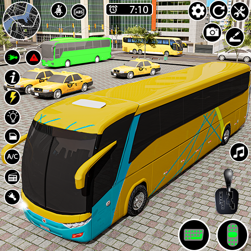 CITY BUS GAME 🚍👮‍♂️ Bus Simulator : Ultimate Multiplayer! Bus Games 3D -  New Game 