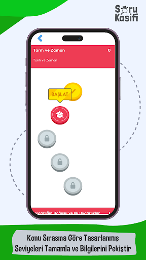Android application Soru Kaşifi screenshort