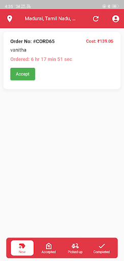 Chinnaas - Driver Screen 2