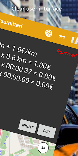 Taximeter & Tools Screen 3
