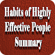Habits of highly effective people