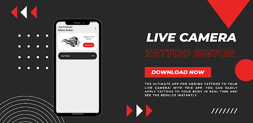 Android application Tattoo Editor: Try on My Photo screenshort
