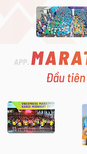 Android application VnExpress Marathon screenshort