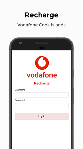 Android application Recharge Vodafone Cook Islands screenshort