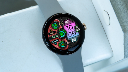 Digital DUBAS URX22 Watch face screenshot 12