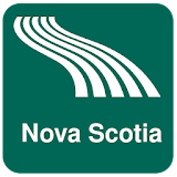 Nova Scotia Map offline icon