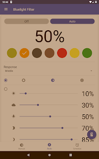 Bluelight Filter for Eye Care Capture d'écran