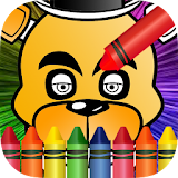 Coloring FNAF days game icon