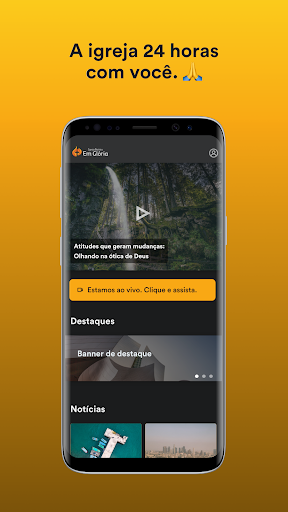 Android application Igreja Batista Em Glória screenshort