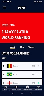 FIFA - Tournaments, Soccer News & Live Scores Screenshot