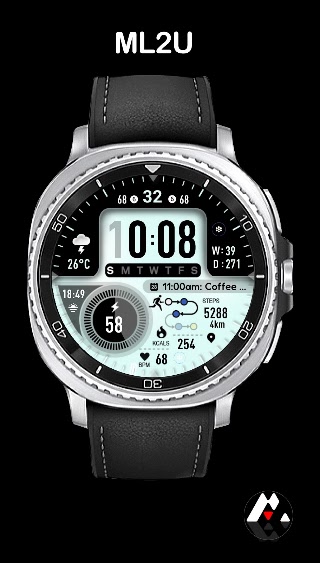 ML2U 320 Watch Face screenshot 8