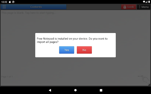 Screenshot of Notepad Pro