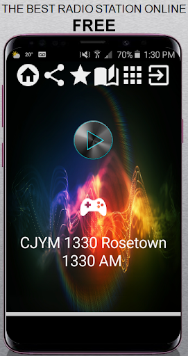 Android application CJYM 1330 Rosetown 1330 AM CA screenshort
