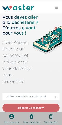 Android application Waster screenshort
