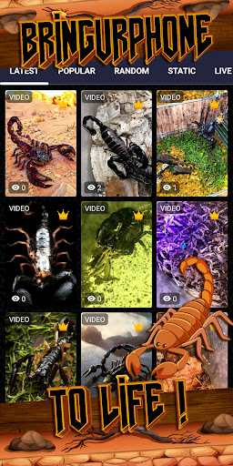 scorpion wallpaper Screenshot 2 - AppWisp.com