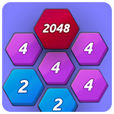 Number Merge 2048 - 2048 hexa puzzle Number Games icon