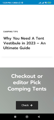 Tent Pick