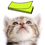 Cover Image of Download Cat Sticky Note Notepad  APK