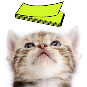 Cat Sticky Note Notepad