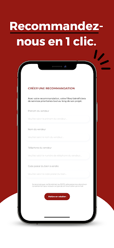 Android application Premium Immobilier oi screenshort
