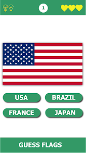 Đố lá cờ : Đoán tên và màu cờ