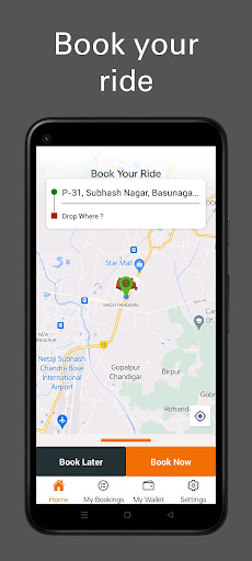 Android application Bharat Gaadi screenshort