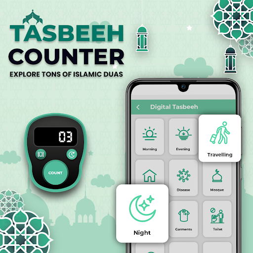 Digital Tasbeeh Counter Screen 3