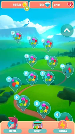 Game screenshot Dinosaur Ball Puzzles hack