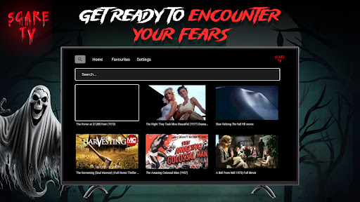 Screenshot of Scare TV