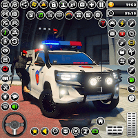 警察ジープ駐車ゲーム3D