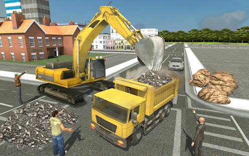 Up Hill Crane Cutter Excavator 1.5.0 screenshots 2