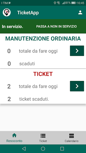Android application TicketApp screenshort