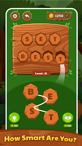 Word Link: Jungle word puzzle