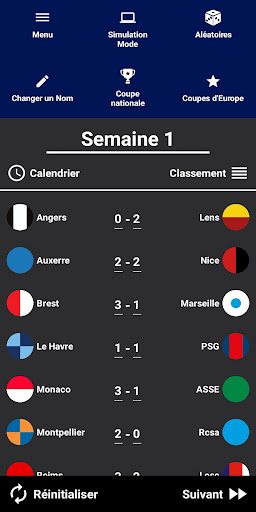 Aperçu de l'application