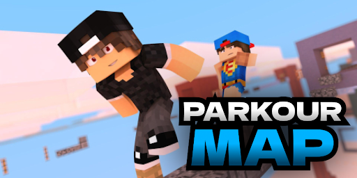 Android application Parkour maps for mcpe screenshort