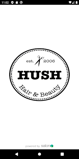 Android application Hush Hair & Beauty screenshort