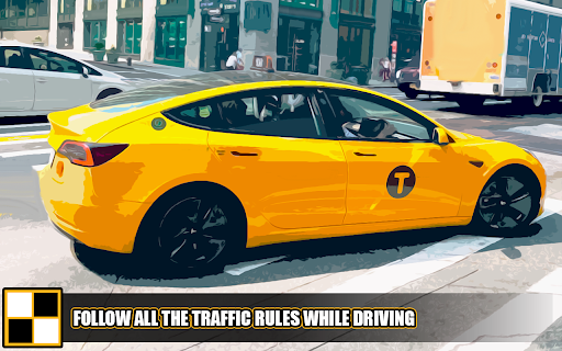 Android application Taxi Simulator City Taxi Games screenshort