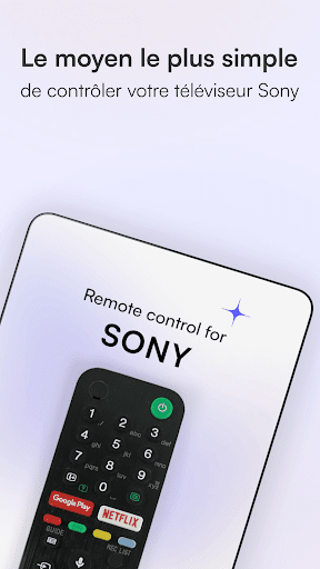 Télécommande GENERIQUE Telecommande pour television sony tv