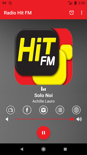 Android application Radio Hit FM screenshort