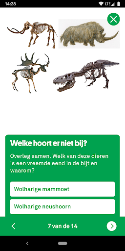 Naturalis museumapp Screen 2