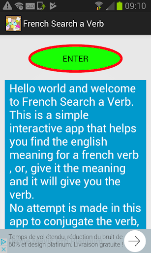 French Find a Verb