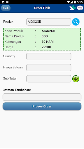 TMB One Click Screen 2