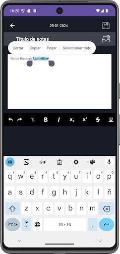Notepad - Fast Notes Screen 2