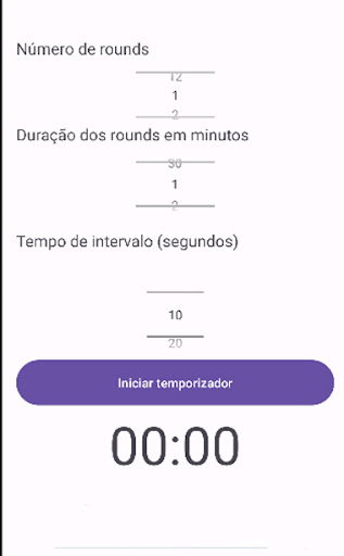 Boxing Timer Screen 2