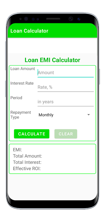 Loan EMI calculator. - 1.0 - (Android)